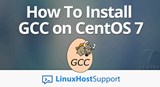 Kako namestiti GCC na CentOS 6