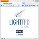 Lighttpd:n (LLMP Stack) asentaminen CentOS 6:een