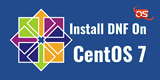 Uporabite DNF za upravljanje programskih paketov v CentOS 7