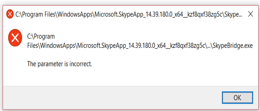 Windows 10: Skypebridge.exe-virheiden korjaaminen