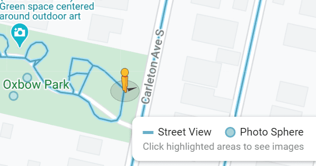 Ret Google Maps, der ikke viser Street View