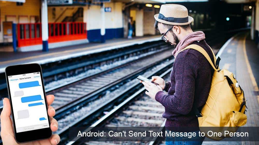 Android: Ei voi lähettää tekstiviestejä yhdelle henkilölle