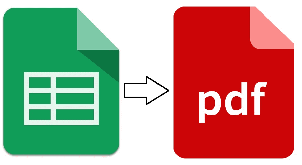 Как да конвертирате Google Sheets в PDF