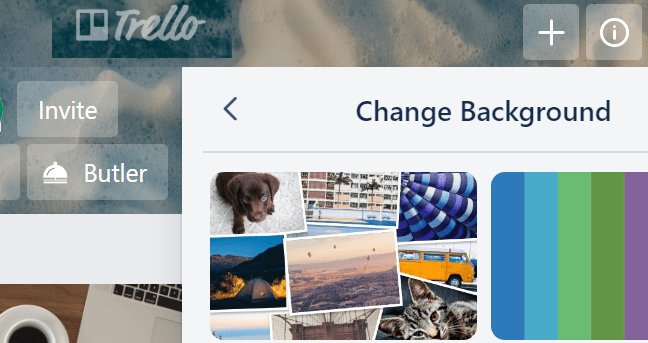 Trello: Com canviar la imatge de fons