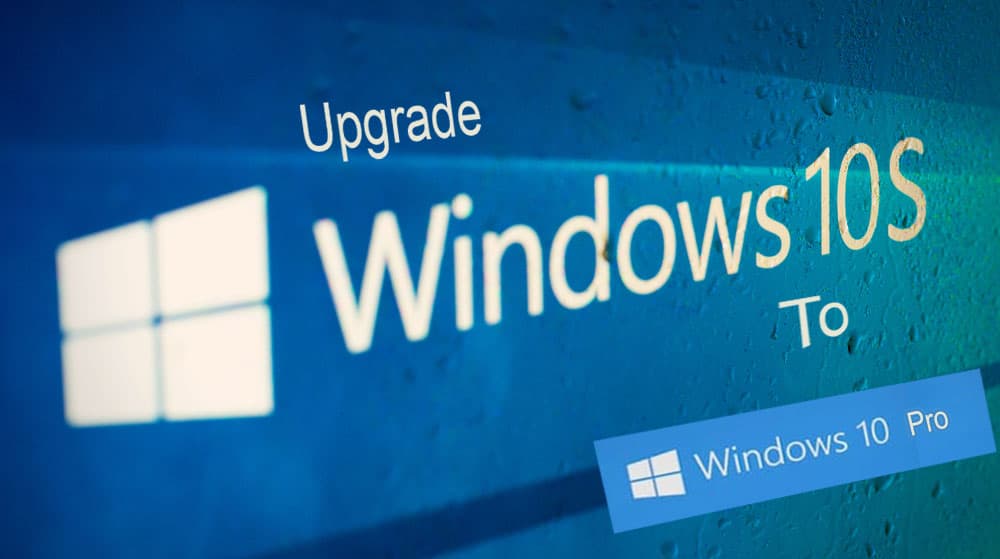 Kuidas uuendada Windows 10 S versioonile Windows 10 Pro