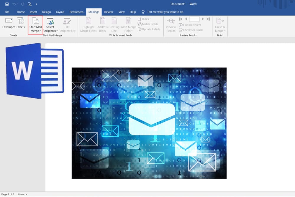 Jak odesílat hromadné e-maily pomocí hromadné korespondence v aplikaci Microsoft Word