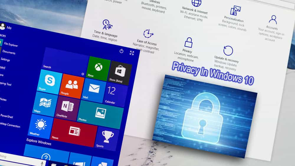 Slik beskytter du personvernet ditt i Windows 10