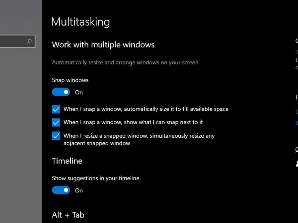 Tu je najlažji način, da hitro izklopite pomoč pri hitri priklopu v računalniku z operacijskim sistemom Windows 10