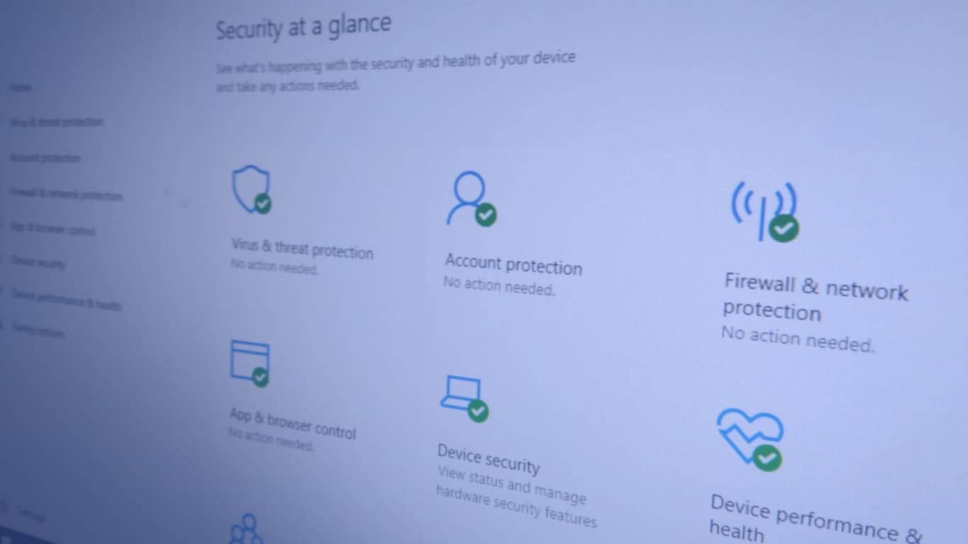 Mappa fenyegetések keresése a Windows Security segítségével