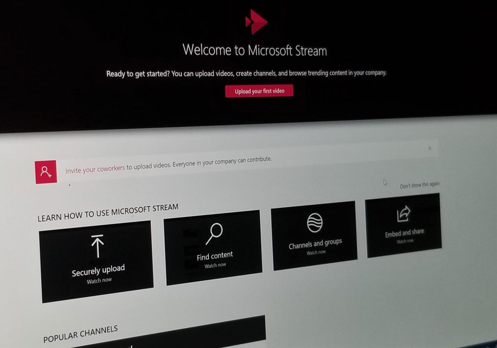 Microsoft té un servei de streaming de vídeo? Com començar amb Stream a Office 365