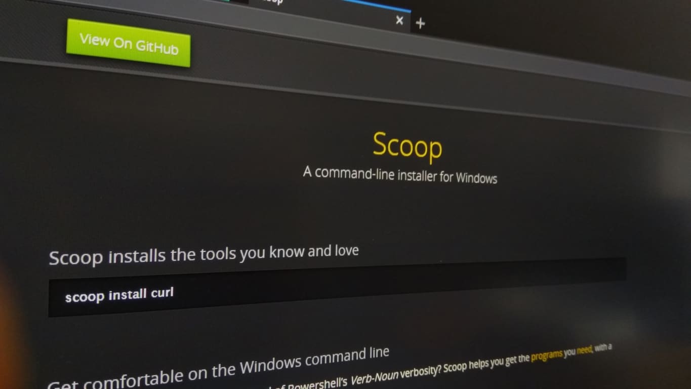 Kako instalirati upravitelj paketa Scoop u Windows 10