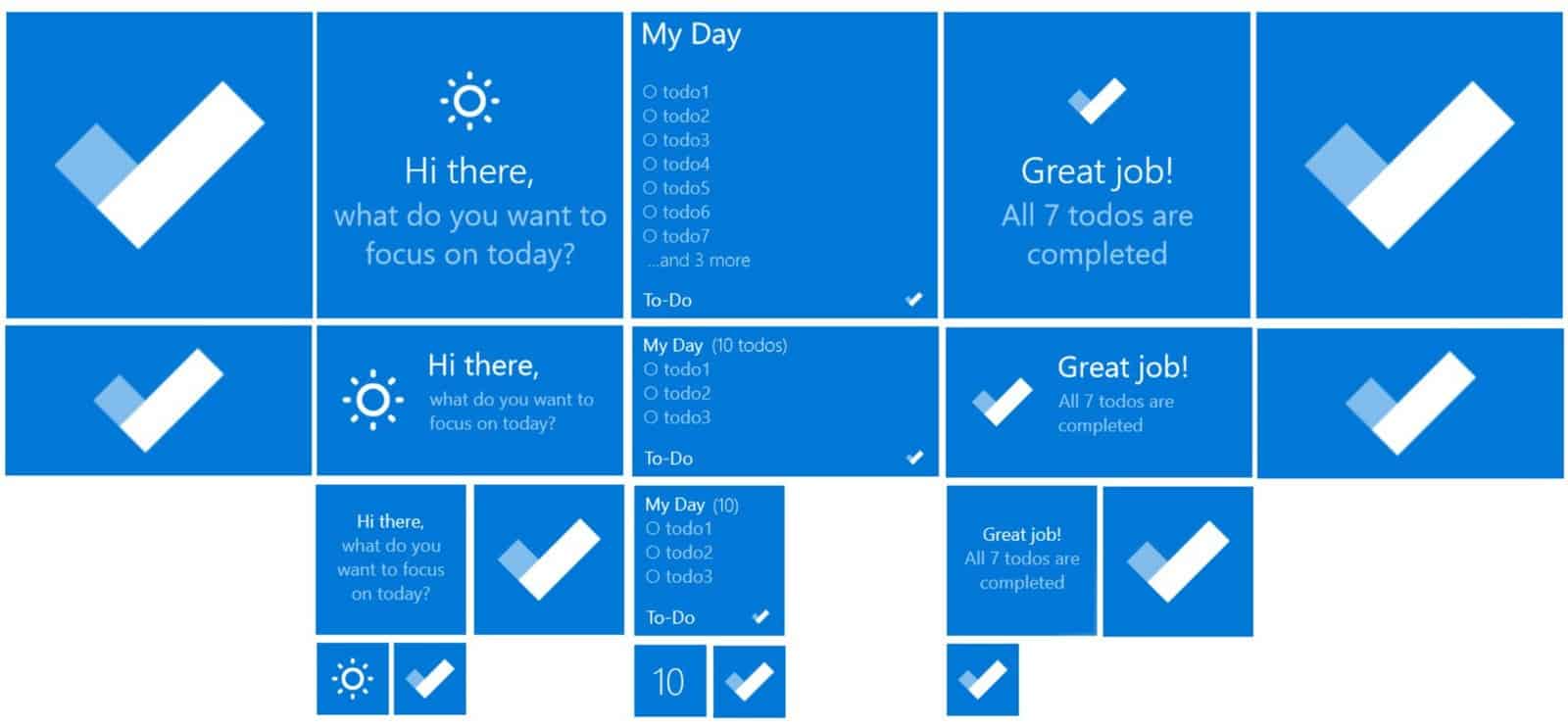 Microsoftin tehtäväluetteloiden tarkasteleminen Windows 10:n Käynnistä-valikossa