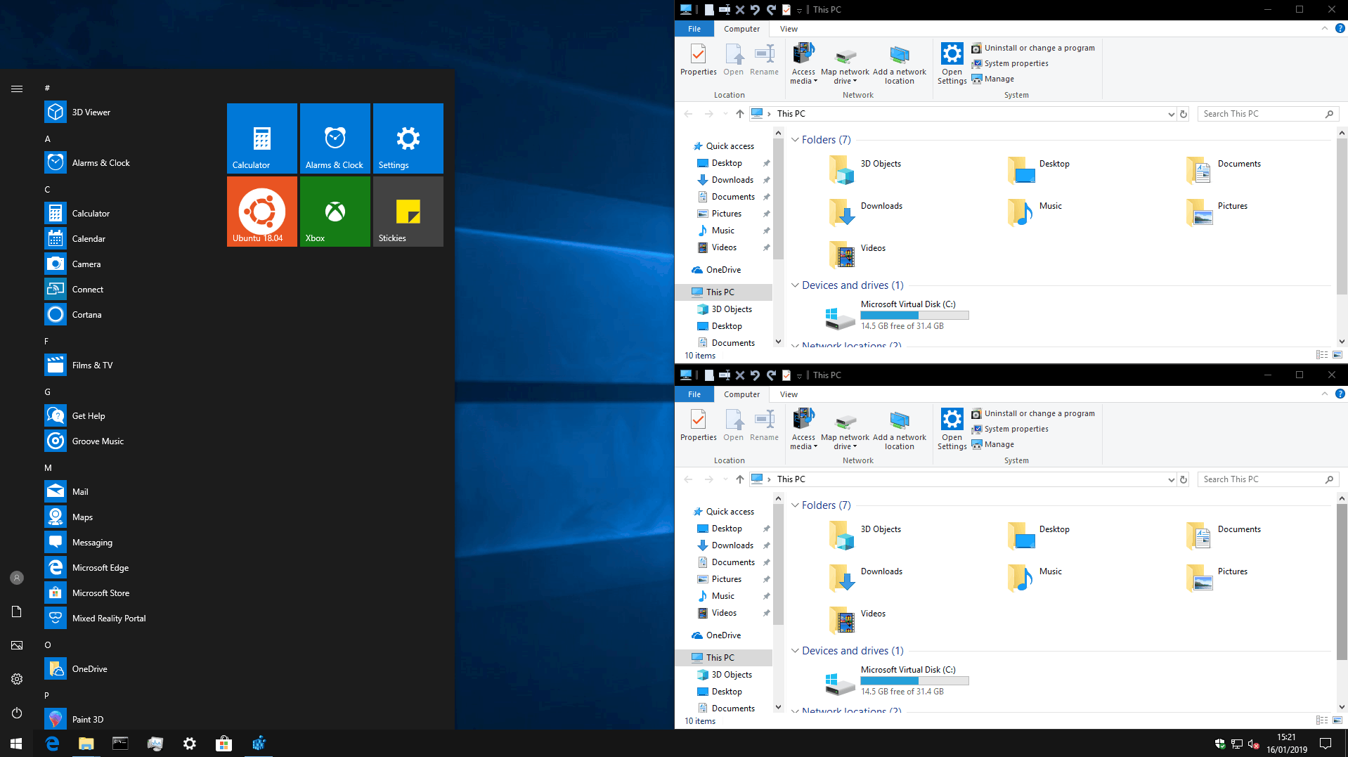Kā iegūt tumšas motīvu virsrakstjoslas operētājsistēmā Windows 10, nemainot akcenta krāsu