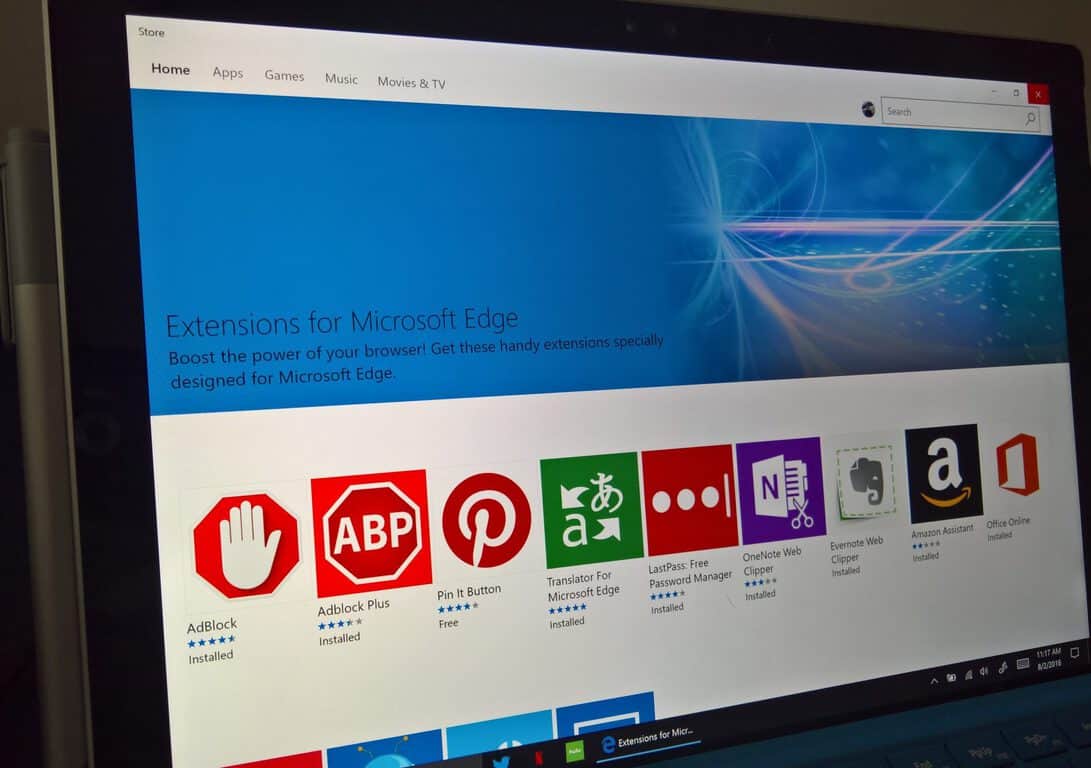 Si të instaloni dhe menaxhoni shtesat për Microsoft Edge