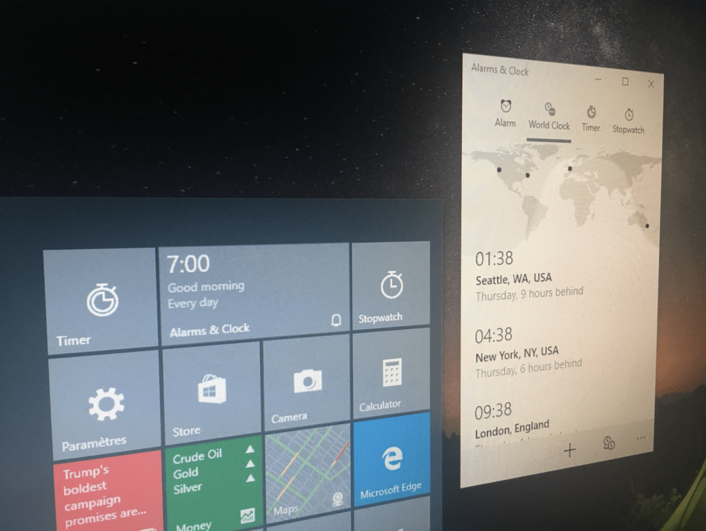 A riasztások használata Windows 10 rendszerben