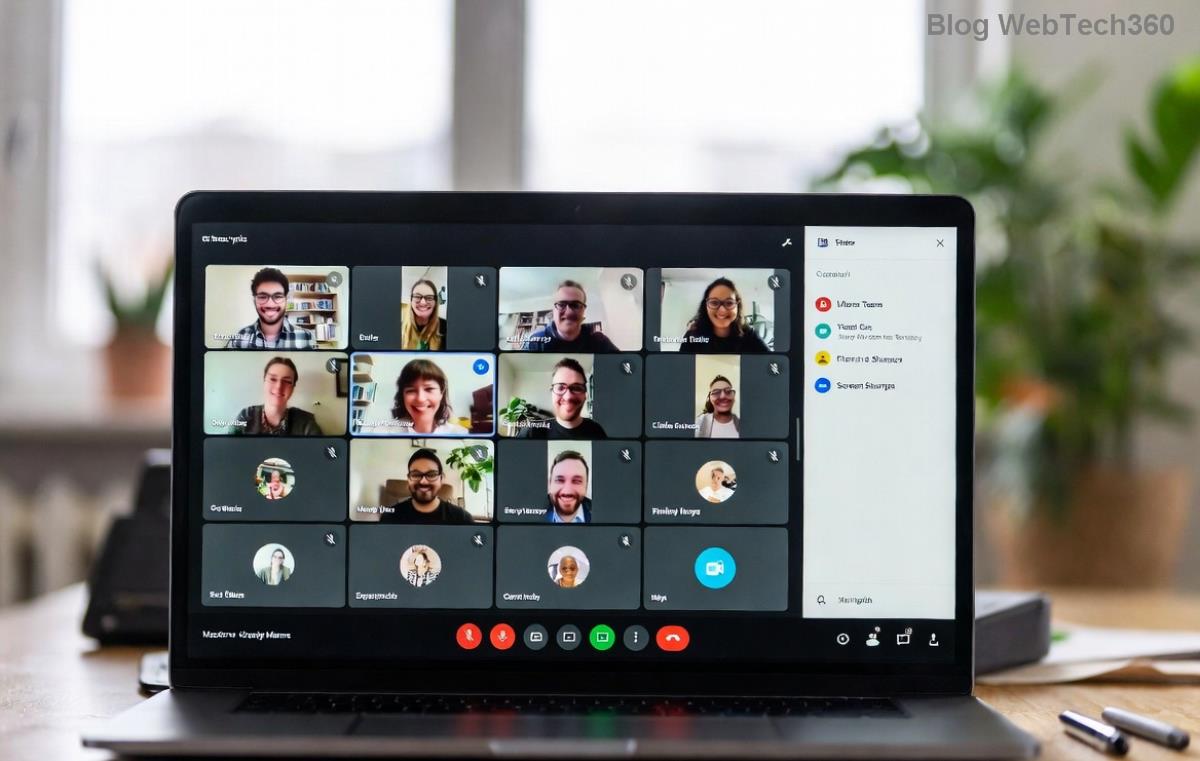 Snímka obrazovky oneskorenia videa v aplikácii Microsoft Teams s chybou tréningu a zaseknutým videozáznamom