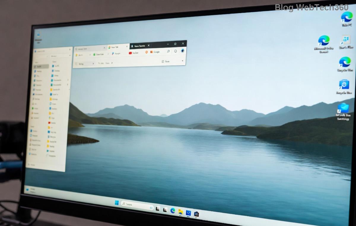 Enhedshåndtering opdatering af grafikdrivere til Windows 11 slideshow