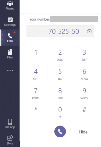 Mohou Microsoft Teams volat na mobilní telefon?