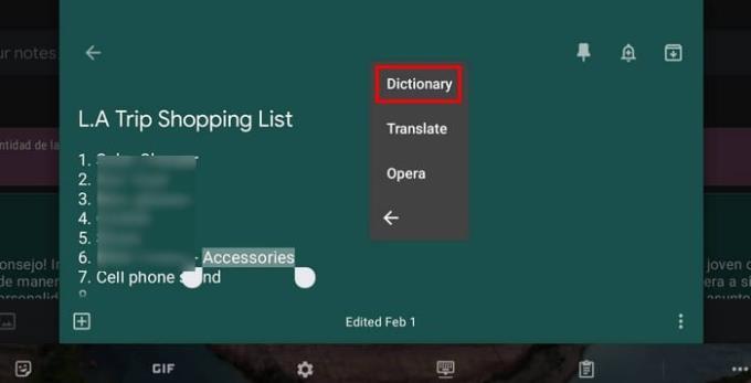 Lisage oma klaviatuuri sõnaraamatusse uus sõna – Android