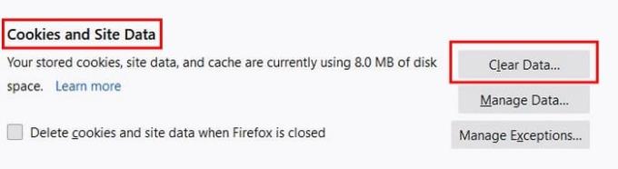 Kuidas Chrome'is, Firefoxis ja Chrome'is küpsiseid lubada ja kustutada