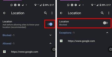 Com evitar que els llocs demanin la vostra ubicació a Chrome