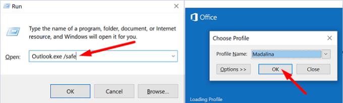 Коригирайте „Наборът от папки не може да се отвори“ в Outlook?