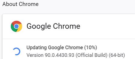 Corregiu els errors de Chrome mentre cerqueu programari nociu