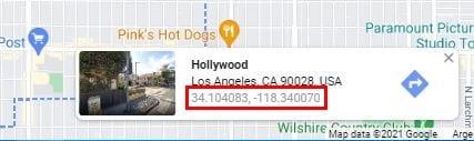 Google Maps: Как да намерите координатите за местоположение