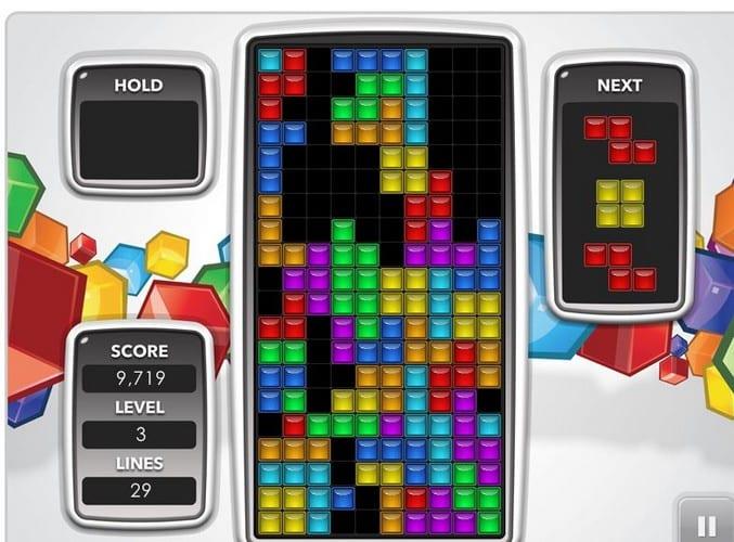 3 stránky na hraní Tetris zdarma – není nutná žádná registrace