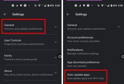 Sådan opdaterer du Android-apps manuelt og automatisk