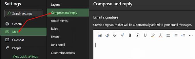 Correcció: la signatura d'Outlook no mostra imatges