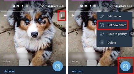 Hur man lägger till, ändrar och tar bort Telegram-profilbilder