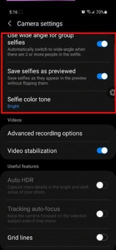 Jak vypnout zvuk spouště fotoaparátu – Galaxy S 21 Plus