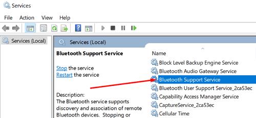 Lagaðu Bluetooth Toggle vantar á Windows 10