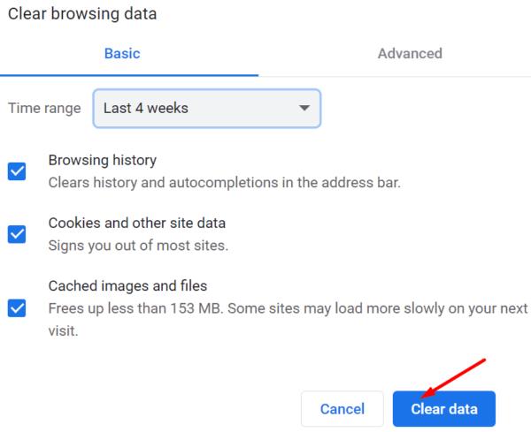 Jak opravit chybu při načítání dat na Facebooku