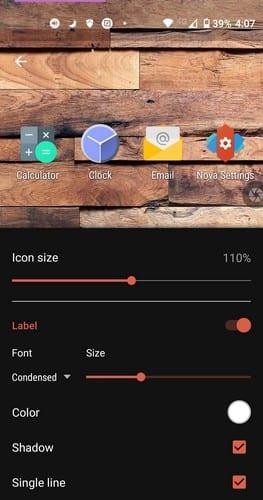Kuidas muuta oma Androidi rakenduse ikoonide suurust ja stiili
