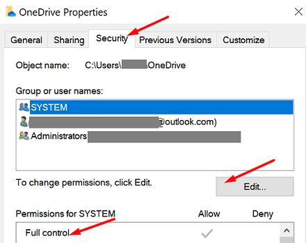 Pataisymas: Nepavyko sukurti OneDrive aplanko pasirinktoje vietoje