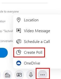 Sådan opretter du hurtigt en afstemning på Skype