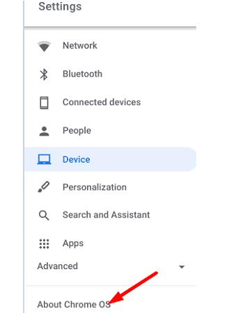 Solució: Chromebook s'ha quedat encallat en cercar actualitzacions