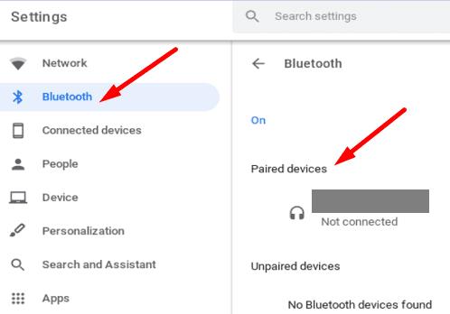 Popravak: Chromebook se neće povezati s Bluetooth uređajima