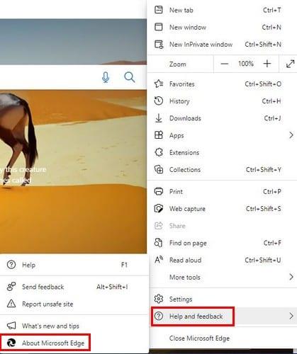 Com actualitzar el navegador Microsoft Edge