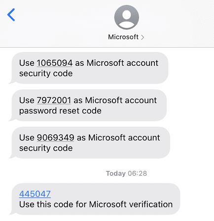 Proč stále dostávám ověřovací kódy společnosti Microsoft?