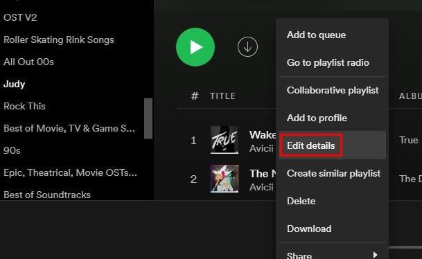 Sådan tilpasser du Spotify-afspilningslistebilledet