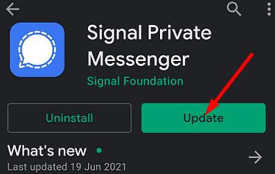 Arregla el senyal que no envia ni rep missatges
