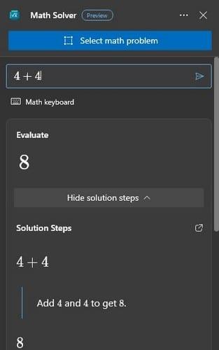 A Microsoft Edge Math Solver kikapcsolása