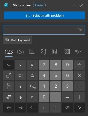 A Microsoft Edge Math Solver kikapcsolása