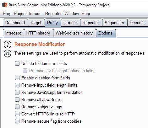 Hur man automatiskt ersätter data i ett webbsvar med Burp Suite