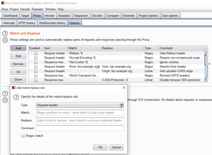 Hur man automatiskt ersätter data i ett webbsvar med Burp Suite