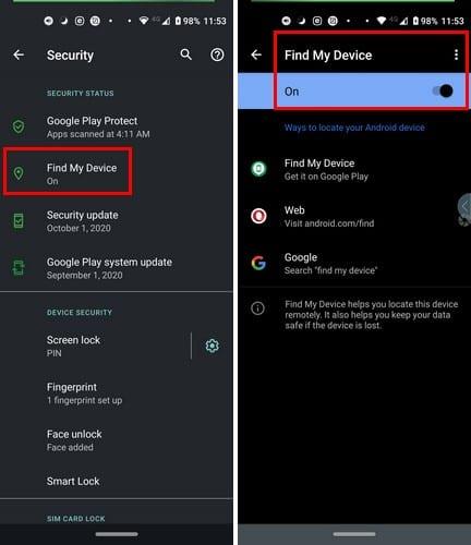 Sikkerhetsinnstillinger for å holde Android-enheten din trygg
