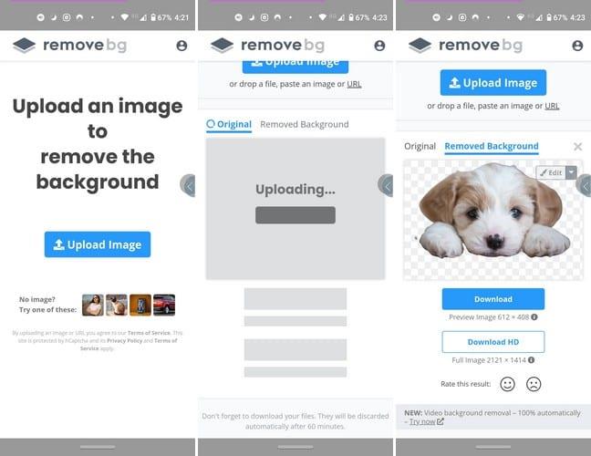 4 aplicacions gratuïtes d'Android per esborrar imatges de fons
